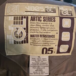 Vibe Artic Series Men's Ski Jacket - Taupe